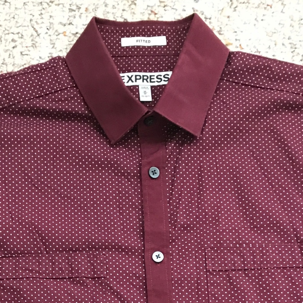 Mens Express Fitted Shirt M